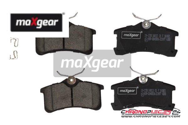 Achat de MAXGEAR 19-1158 Kit de plaquettes de frein, frein à disque pas chères