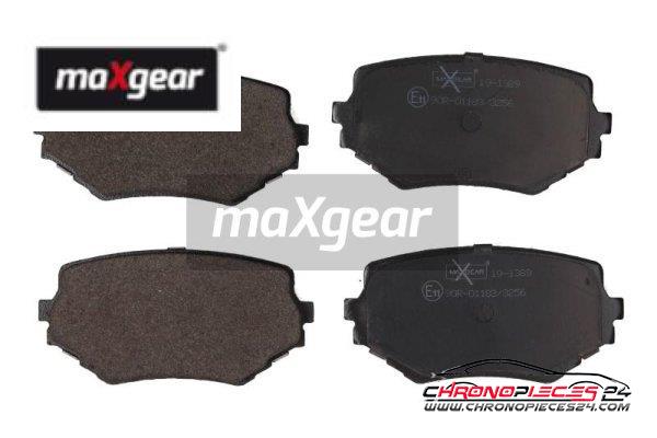 Achat de MAXGEAR 19-1389 Kit de plaquettes de frein, frein à disque pas chères