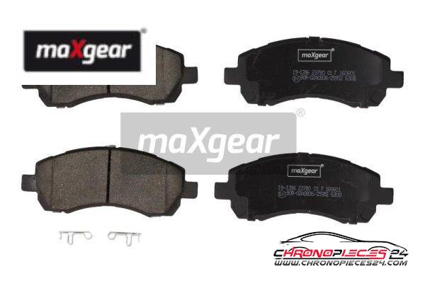 Achat de MAXGEAR 19-1396 Kit de plaquettes de frein, frein à disque pas chères