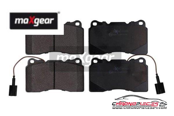 Achat de MAXGEAR 19-1428 Kit de plaquettes de frein, frein à disque pas chères