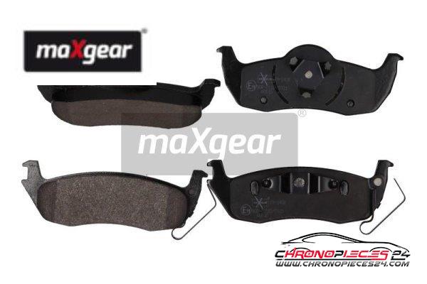 Achat de MAXGEAR 19-1438 Kit de plaquettes de frein, frein à disque pas chères