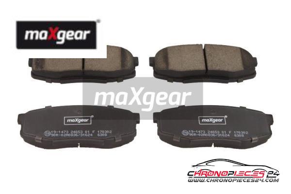 Achat de MAXGEAR 19-1473 Kit de plaquettes de frein, frein à disque pas chères