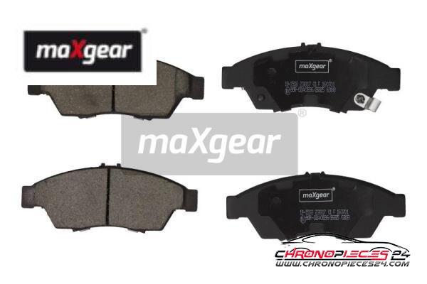 Achat de MAXGEAR 19-1518 Kit de plaquettes de frein, frein à disque pas chères