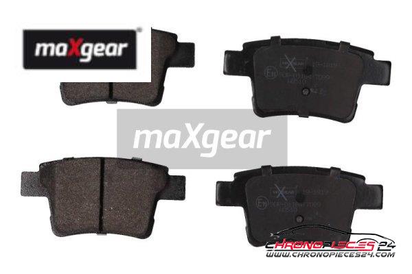 Achat de MAXGEAR 19-1819 Kit de plaquettes de frein, frein à disque pas chères