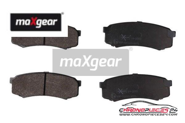 Achat de MAXGEAR 19-2093 Kit de plaquettes de frein, frein à disque pas chères