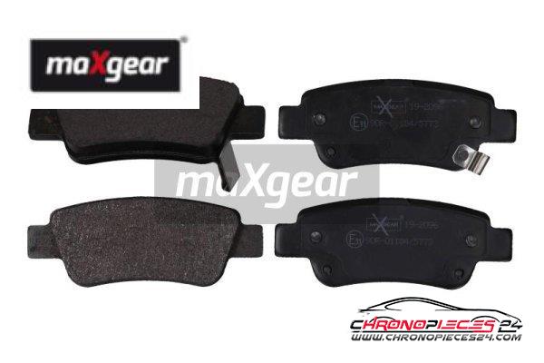 Achat de MAXGEAR 19-2096 Kit de plaquettes de frein, frein à disque pas chères