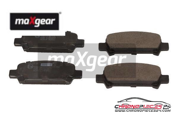 Achat de MAXGEAR 19-2116 Kit de plaquettes de frein, frein à disque pas chères