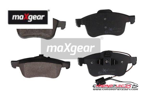 Achat de MAXGEAR 19-2125 Kit de plaquettes de frein, frein à disque pas chères