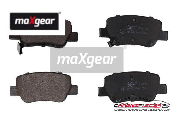 Achat de MAXGEAR 19-2142 Kit de plaquettes de frein, frein à disque pas chères