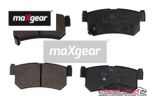 Achat de MAXGEAR 19-2144 Kit de plaquettes de frein, frein à disque pas chères