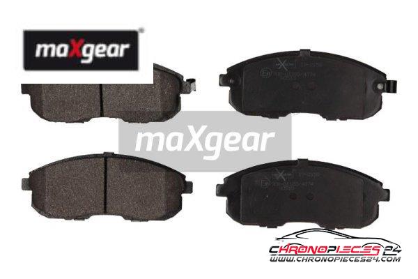 Achat de MAXGEAR 19-2158 Kit de plaquettes de frein, frein à disque pas chères