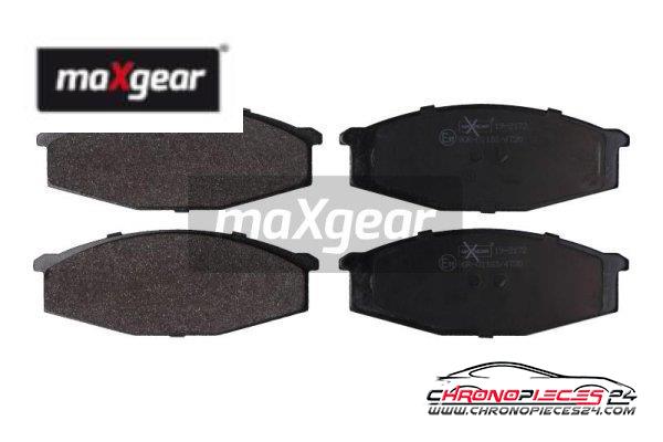 Achat de MAXGEAR 19-2172 Kit de plaquettes de frein, frein à disque pas chères