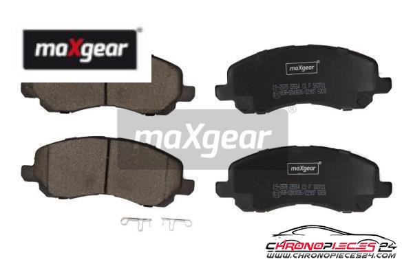 Achat de MAXGEAR 19-2878 Kit de plaquettes de frein, frein à disque pas chères