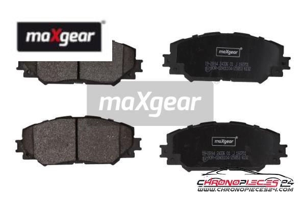 Achat de MAXGEAR 19-2894 Kit de plaquettes de frein, frein à disque pas chères