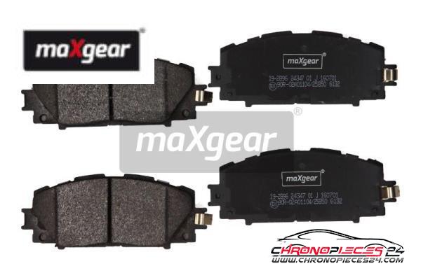 Achat de MAXGEAR 19-2896 Kit de plaquettes de frein, frein à disque pas chères