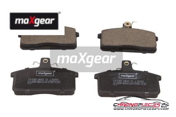 Achat de MAXGEAR 19-2903 Kit de plaquettes de frein, frein à disque pas chères