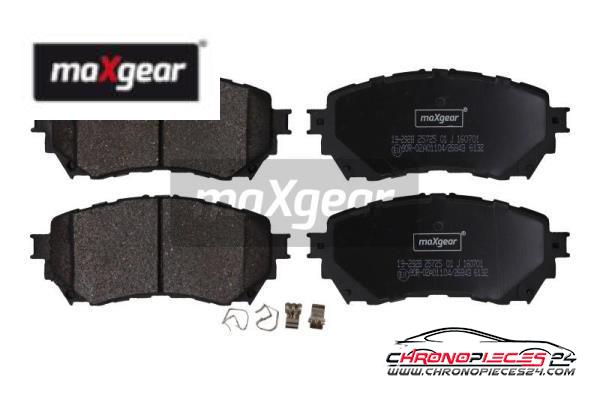 Achat de MAXGEAR 19-2928 Kit de plaquettes de frein, frein à disque pas chères