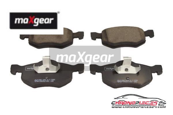 Achat de MAXGEAR 19-2963 Kit de plaquettes de frein, frein à disque pas chères