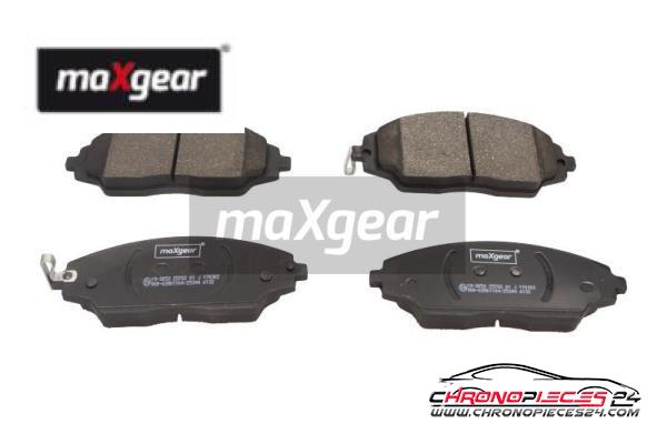 Achat de MAXGEAR 19-3053 Kit de plaquettes de frein, frein à disque pas chères