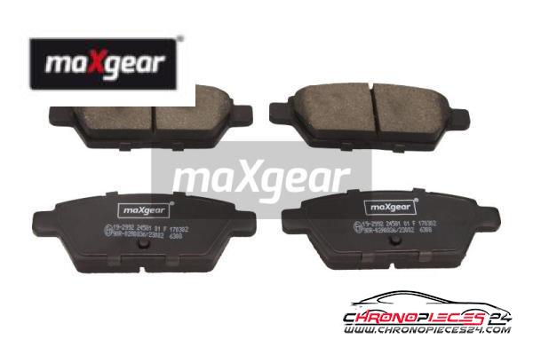 Achat de MAXGEAR 19-2992 Kit de plaquettes de frein, frein à disque pas chères