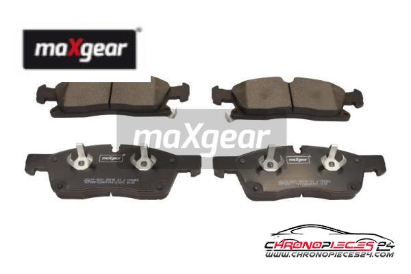 Achat de MAXGEAR 19-3021 Kit de plaquettes de frein, frein à disque pas chères