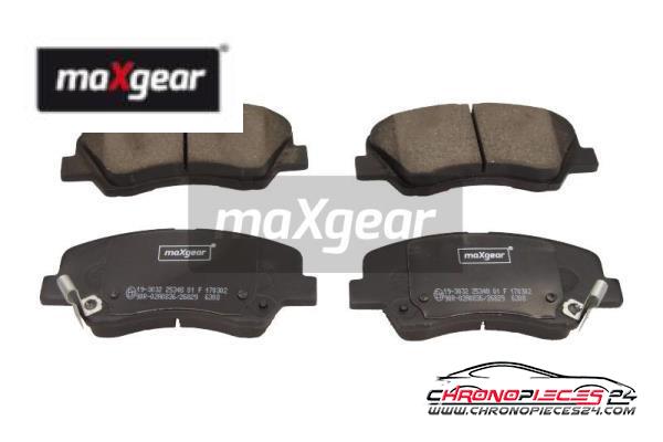 Achat de MAXGEAR 19-3032 Kit de plaquettes de frein, frein à disque pas chères