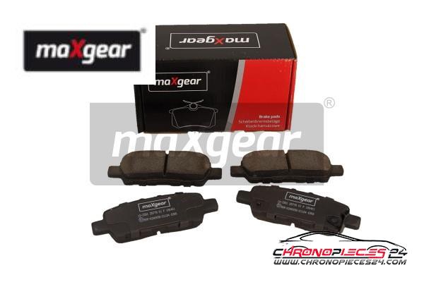 Achat de MAXGEAR 19-3381 Kit de plaquettes de frein, frein à disque pas chères