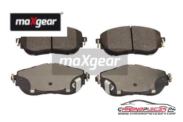 Achat de MAXGEAR 19-3044 Kit de plaquettes de frein, frein à disque pas chères