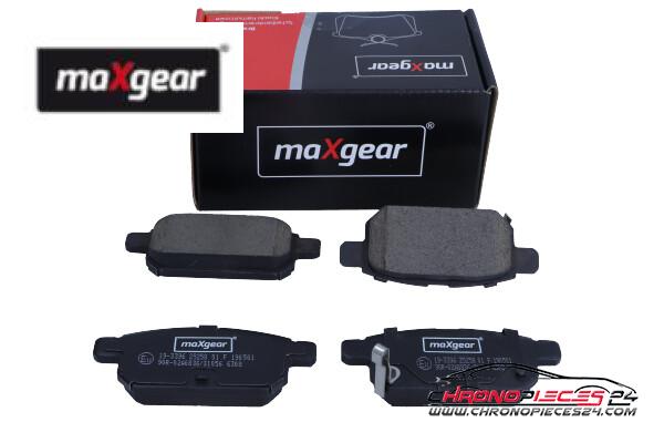 Achat de MAXGEAR 19-3396 Kit de plaquettes de frein, frein à disque pas chères