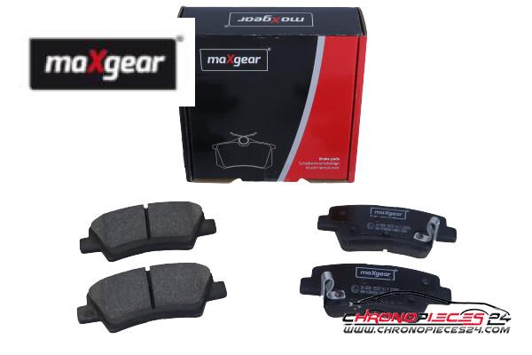 Achat de MAXGEAR 19-3658 Kit de plaquettes de frein, frein à disque pas chères