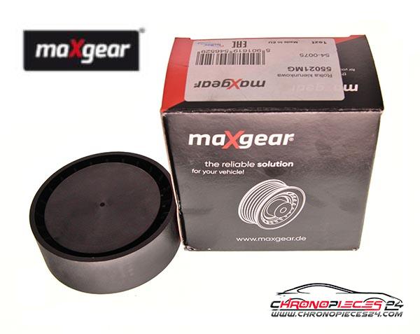 Achat de MAXGEAR 54-0075 Poulie renvoi/transmission, courroie trapézoïdale à nervures pas chères