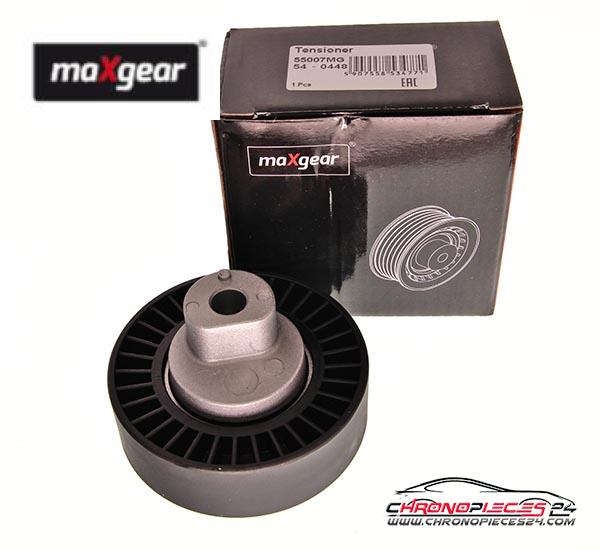 Achat de MAXGEAR 54-0448 Poulie renvoi/transmission, courroie trapézoïdale à nervures pas chères