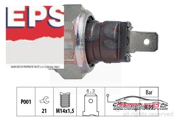 Achat de EPS 1.800.006 Indicateur de pression d'huile pas chères