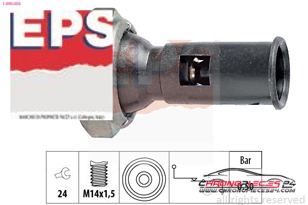 Achat de EPS 1.800.056 Indicateur de pression d'huile pas chères