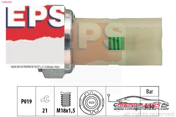 Achat de EPS 1.800.075 Indicateur de pression d'huile pas chères