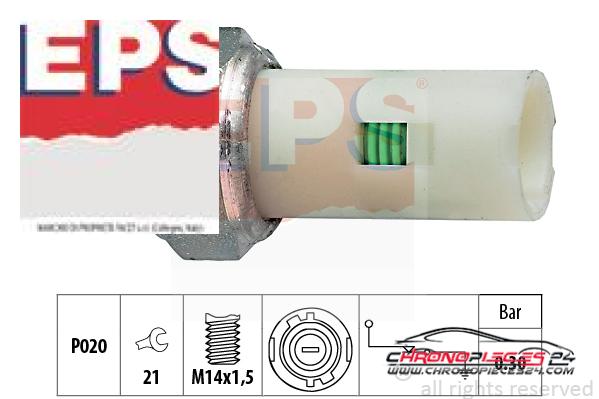 Achat de EPS 1.800.076 Indicateur de pression d'huile pas chères