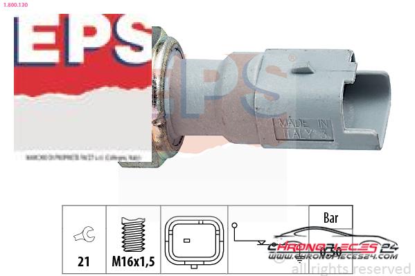 Achat de EPS 1.800.130 Indicateur de pression d'huile pas chères