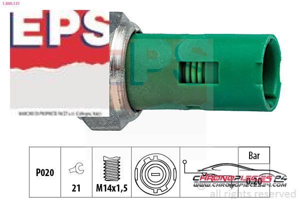 Achat de EPS 1.800.131 Indicateur de pression d'huile pas chères