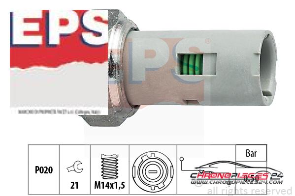 Achat de EPS 1.800.151 Indicateur de pression d'huile pas chères
