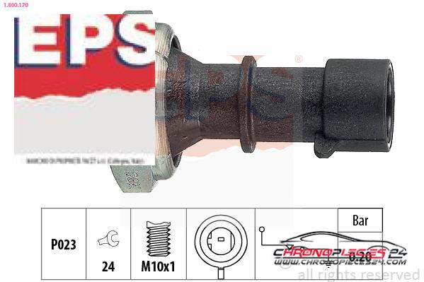 Achat de EPS 1.800.170 Indicateur de pression d'huile pas chères