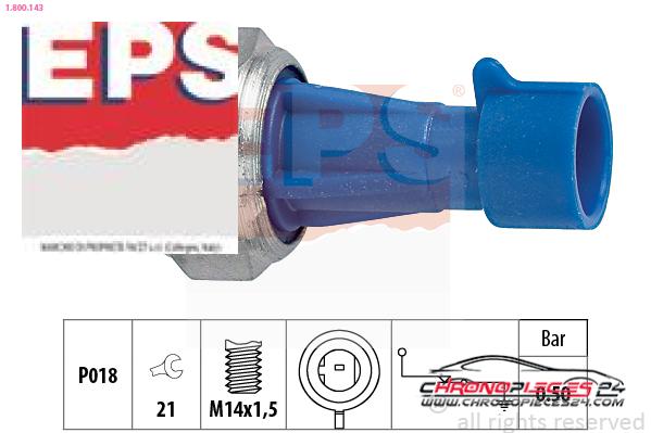 Achat de EPS 1.800.143 Indicateur de pression d'huile pas chères