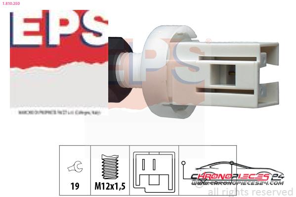 Achat de EPS 1.810.250 Interrupteur des feux de freins pas chères
