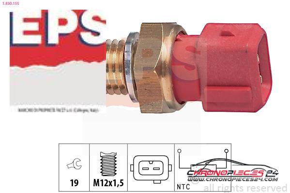 Achat de EPS 1.830.155 Sonde de température, liquide de refroidissement pas chères