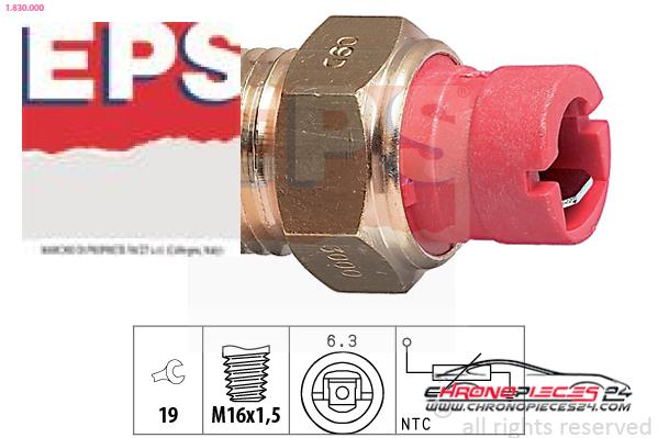 Achat de EPS 1.830.000 Sonde de température, liquide de refroidissement pas chères