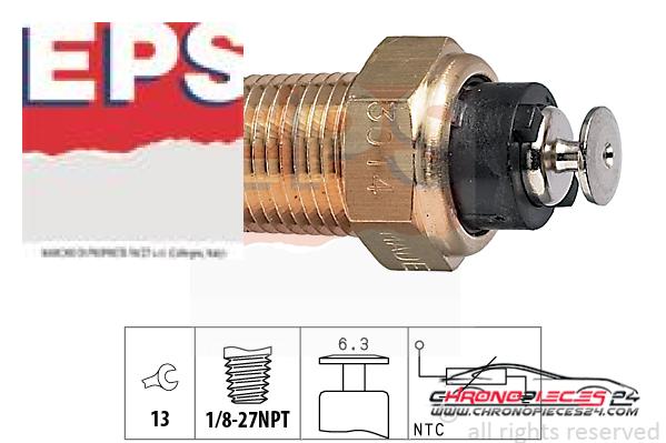 Achat de EPS 1.830.014 Sonde de température, liquide de refroidissement pas chères