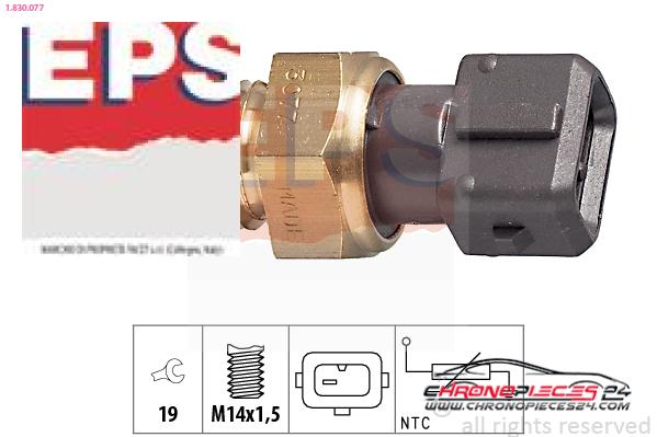 Achat de EPS 1.830.077 Sonde de température, liquide de refroidissement pas chères