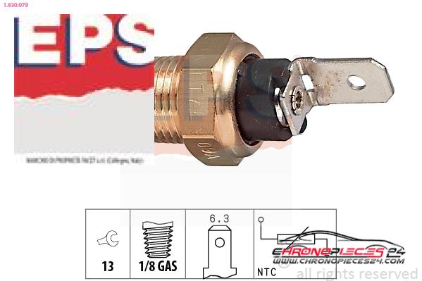 Achat de EPS 1.830.079 Sonde de température, liquide de refroidissement pas chères