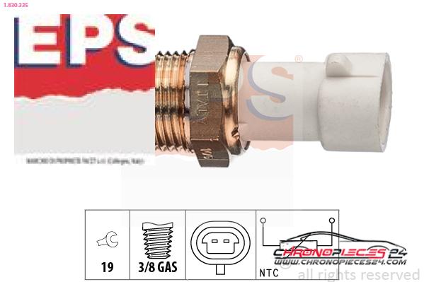 Achat de EPS 1.830.335 Sonde de température, liquide de refroidissement pas chères