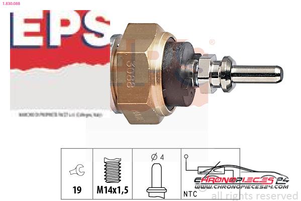 Achat de EPS 1.830.088 Sonde de température, liquide de refroidissement pas chères