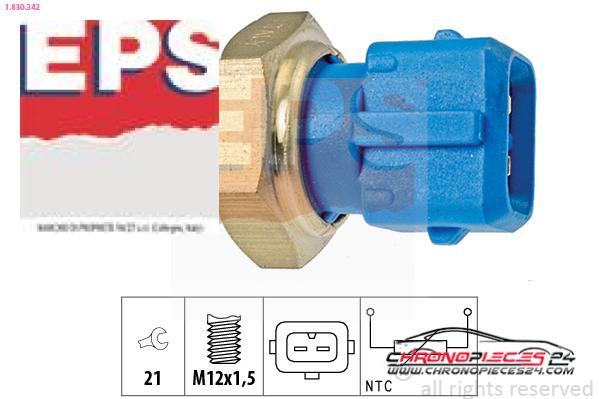 Achat de EPS 1.830.342 Sonde de température, liquide de refroidissement pas chères